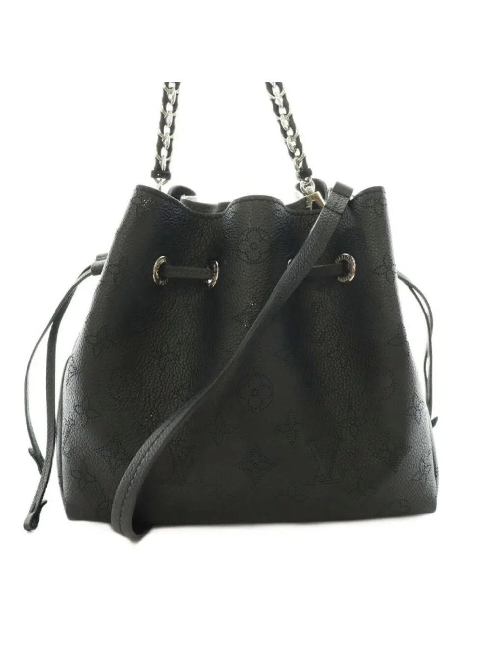 Louis Vuitton Bella Mahina Leather Monogram Pattern 2-Way Handbag One Handle